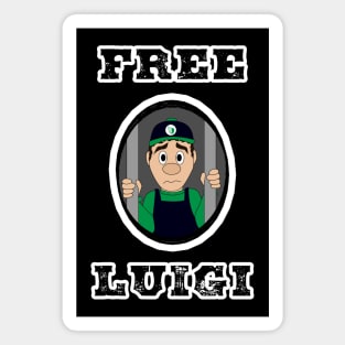 Free Luigi Magnet